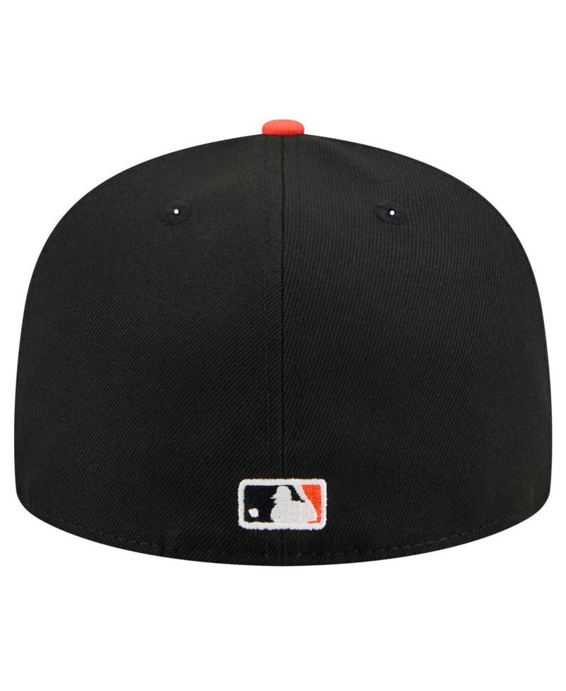 Men's Black Detroit Tigers Shadow Stitch 59FIFTY Hat