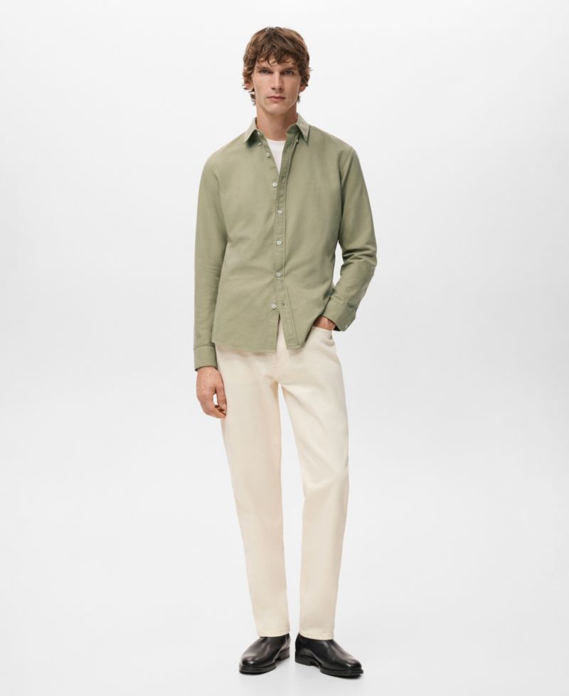 Men's Cotton Oxford Shirt