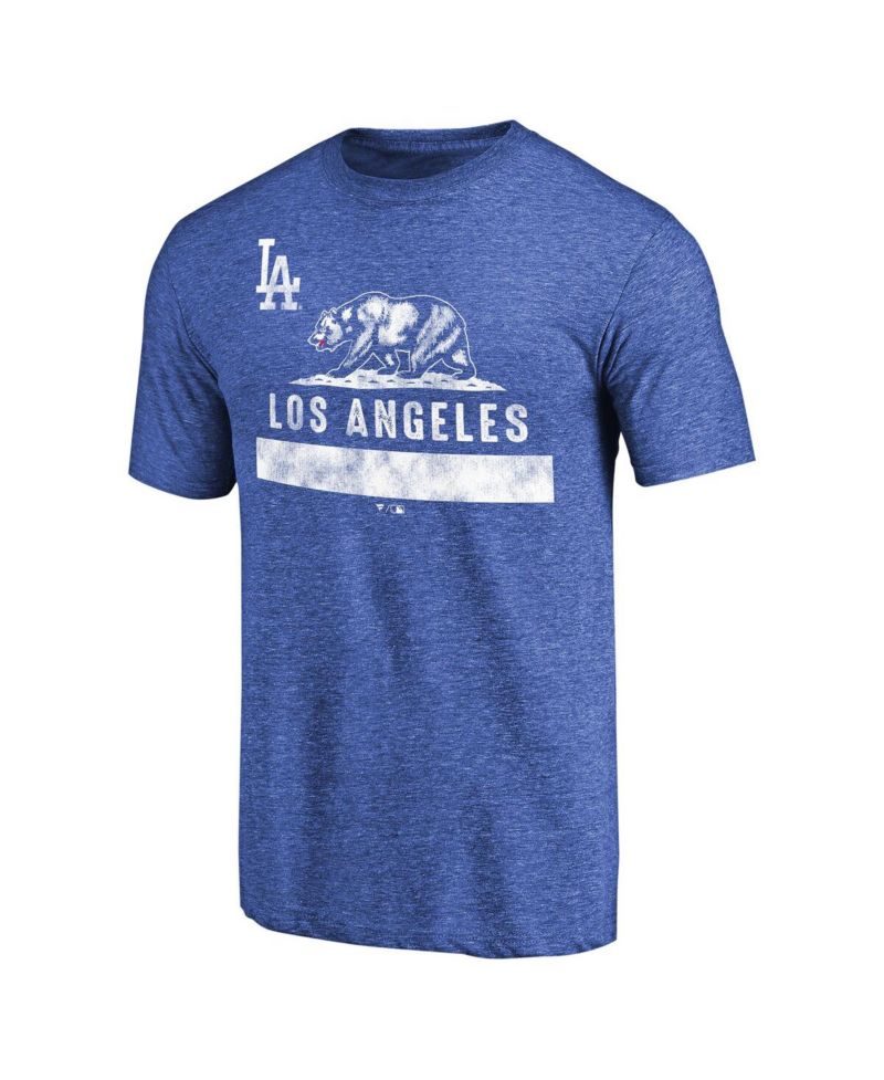 Men's Royal Los Angeles Dodgers Hometown Collection LA Bear T-Shirt