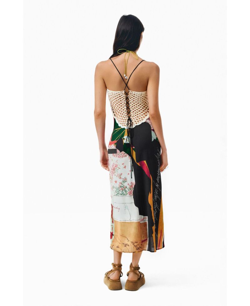 Women's Strappy knit dress