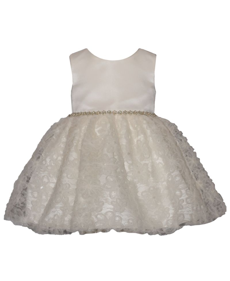 Baby Girls' 3D Embroidery Party Dress