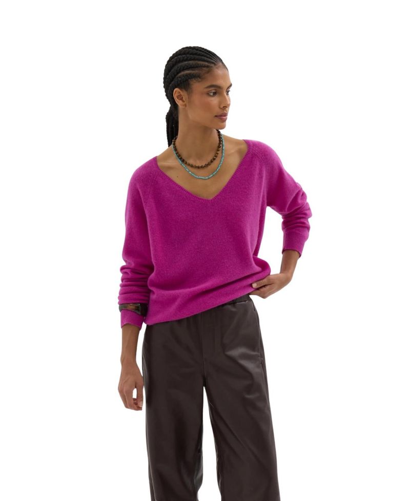 Women's Constance Cashmere V-Neck Sweater