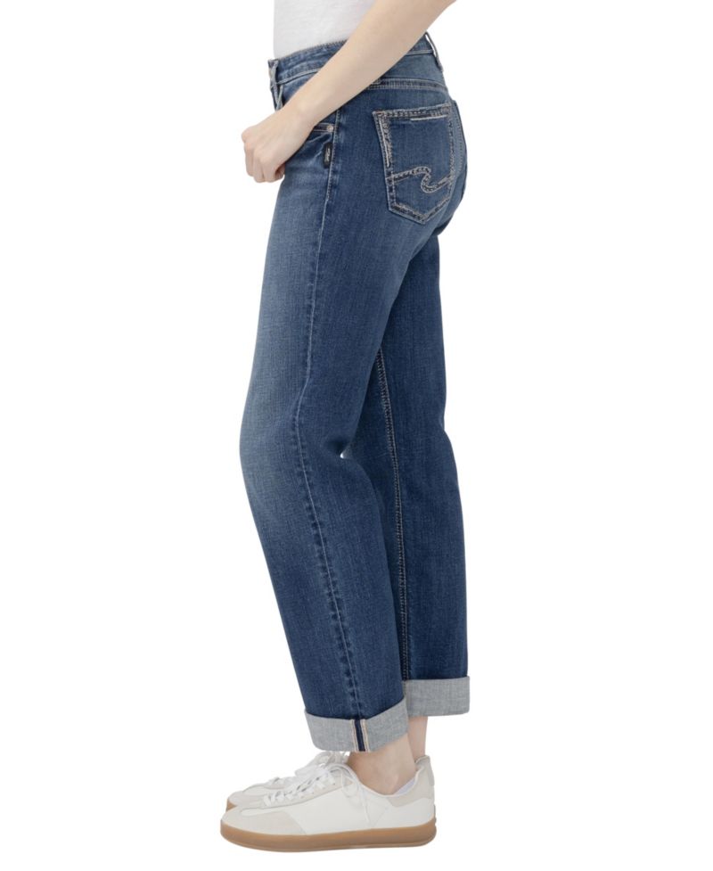 Women's Chelsea Straight Low-Rise Jeans