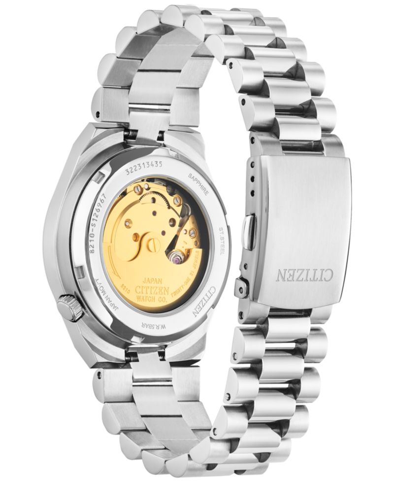 Men's Tsuyosa Automatic Stainless Steel Bracelet Watch 40mm