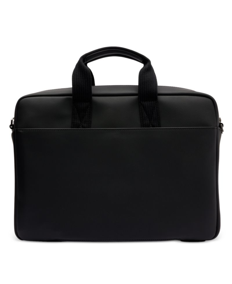Men's Pique Effect Computer Bag