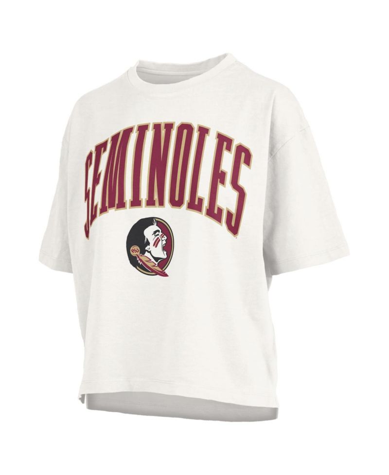 Women's White Florida State Seminoles Nelson T-Shirt