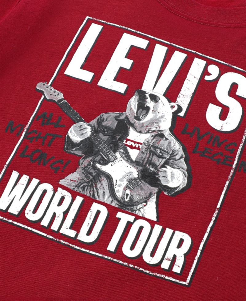 Boys' 4-7 Polar Bear Tour Graphic-Print T-Shirt