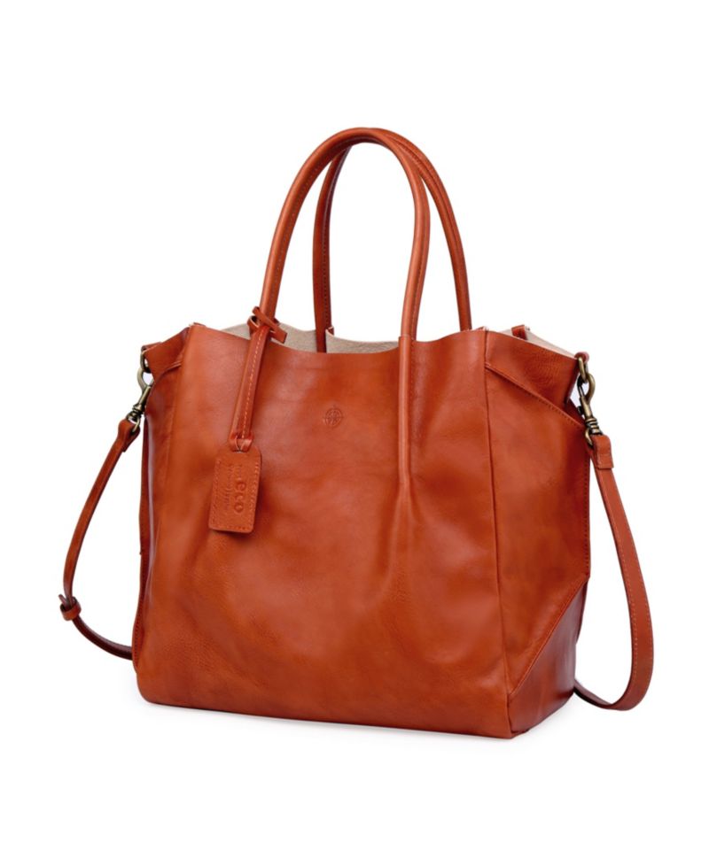 Sprout Land Extra-Large Leather Tote Bag