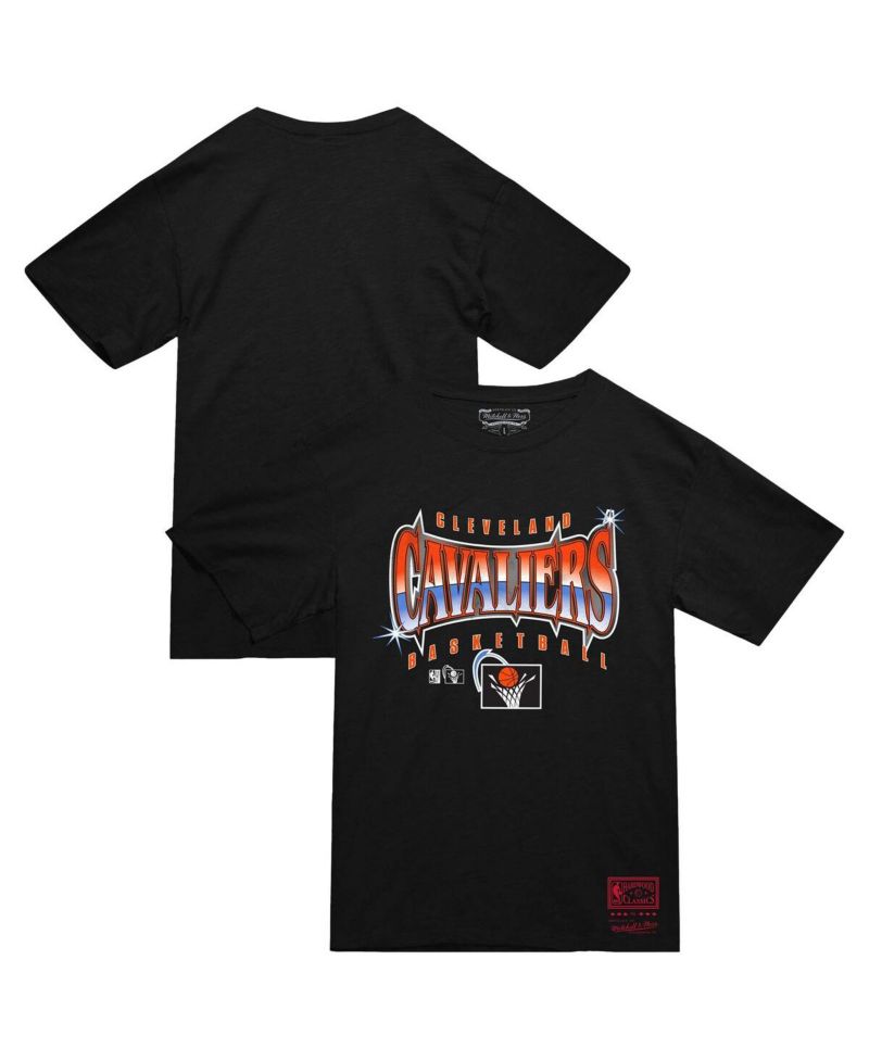 Men's Black Cleveland Cavaliers Worldwide Collection Glow Up T-Shirt