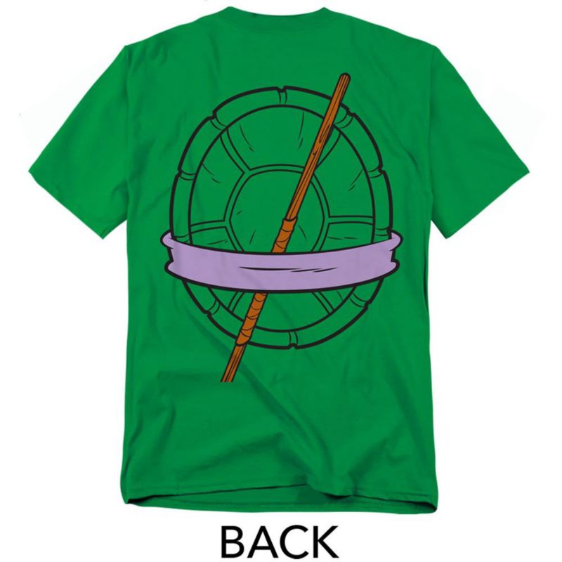 Men's Donatello Shell Front Back T-Shirt