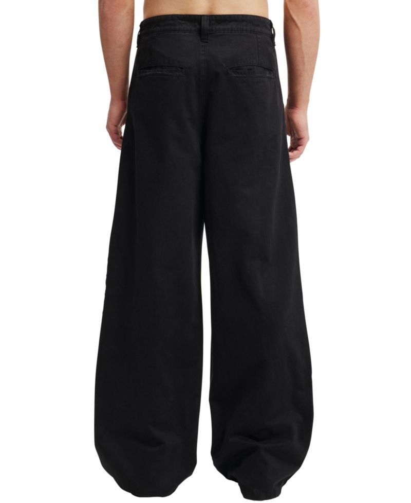 Men's Super Baggy Pleated Pant