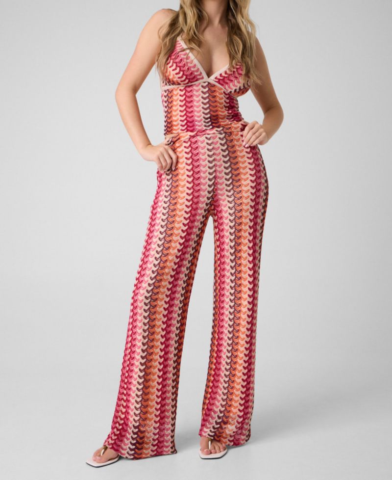 Women's Gianna High-Rise Knit Fit and Flare Pants