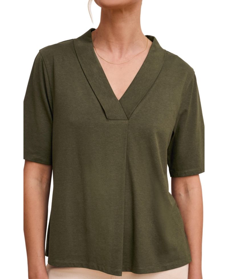 Women's Relaxed V Neck T-Shirt