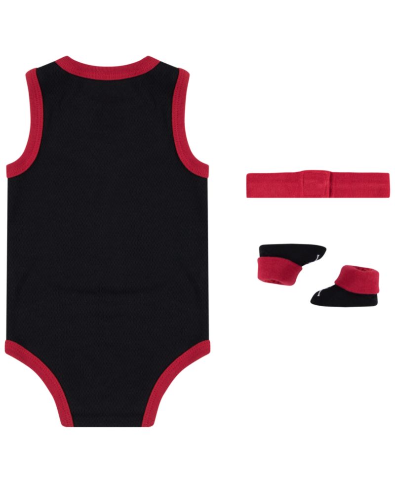 Baby Boys and Baby Girls Mesh Jersey Gift Box, 3 Piece Set