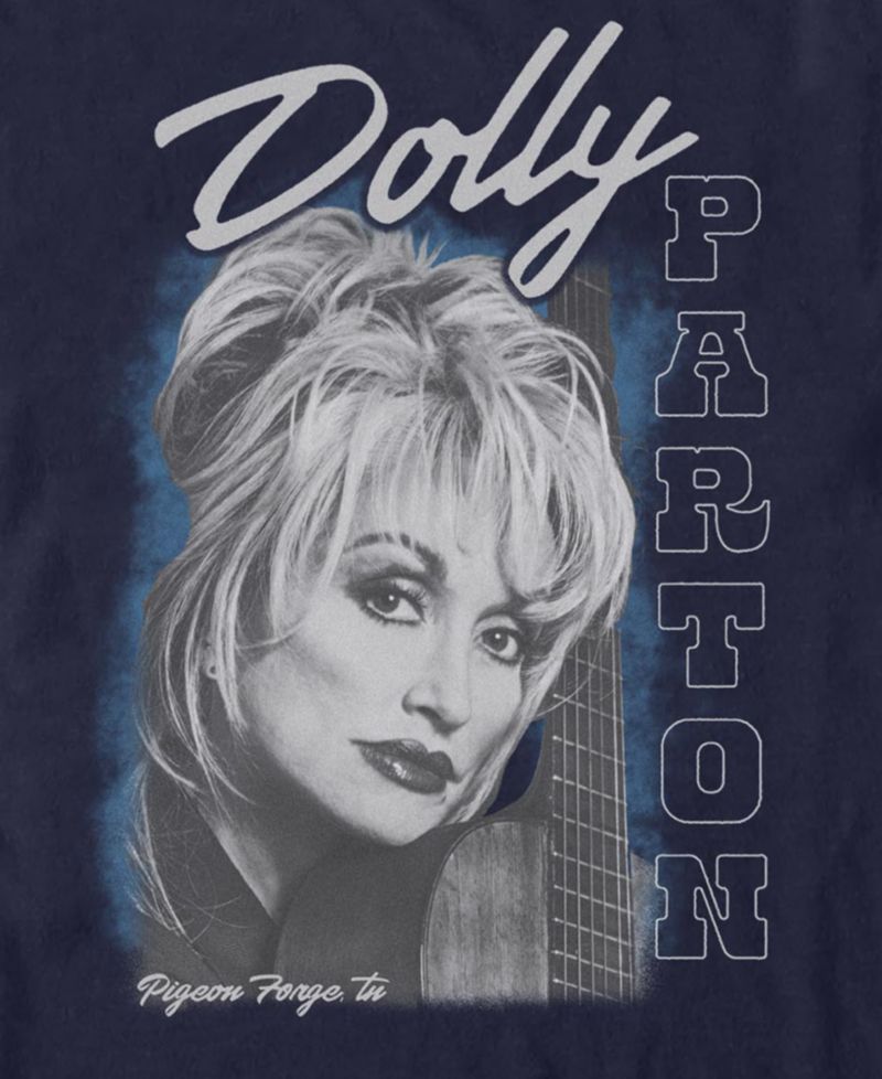 Men's Dolly Parton Dolly Guitar T-Shirt