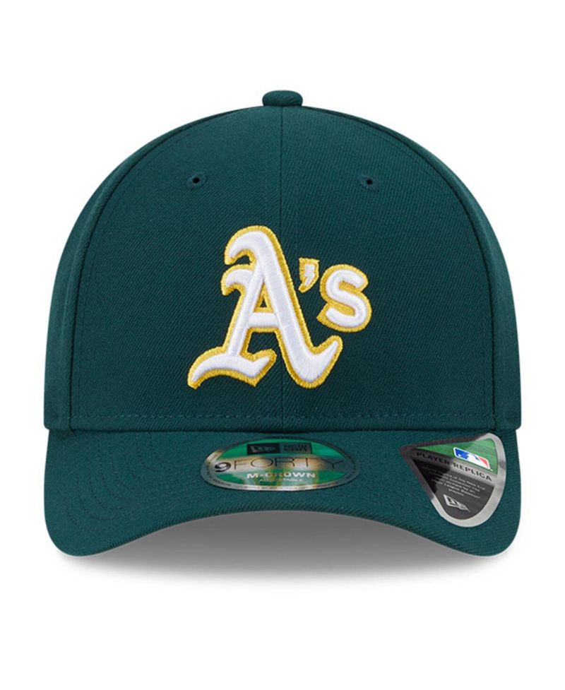 Men's Green Athletics Player Replica 9FORTY Adjustable Hat