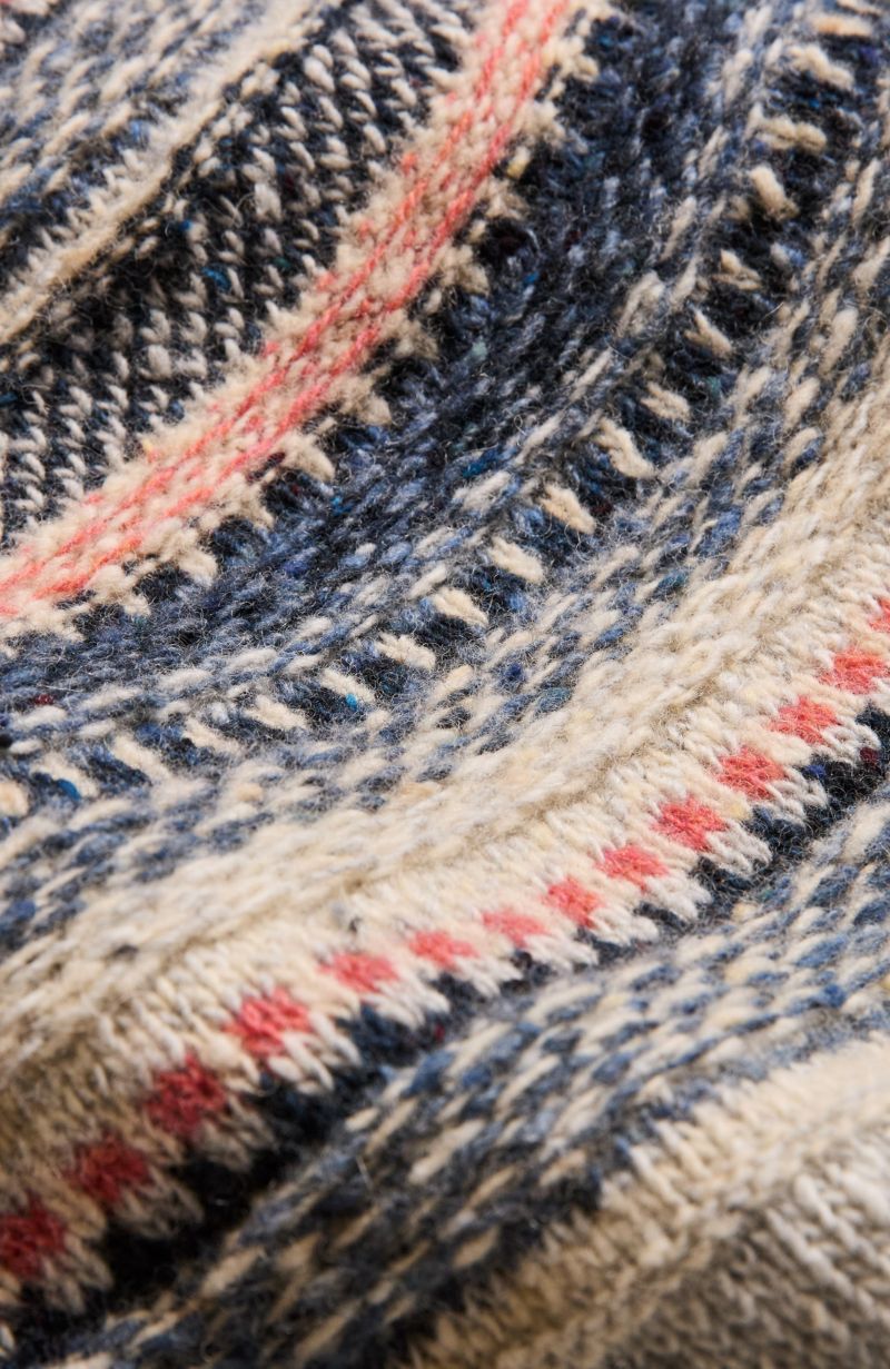 Women's Stitchy Stripe Yoke Sweater