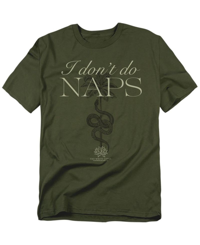 The White Lotus Men's White Lotus I Don't Do Naps T-Shirt