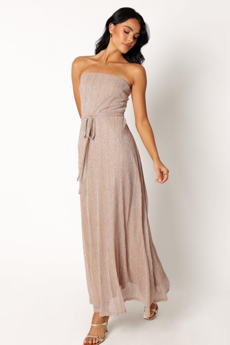 Womens Farley Strapless Maxi Dress
