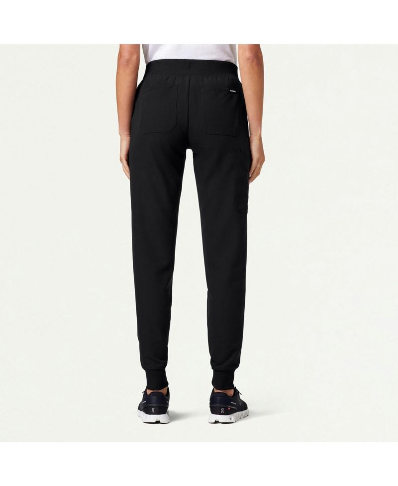 Petite Silex 6-Pocket Slim Mid-Rise Scrub Jogger