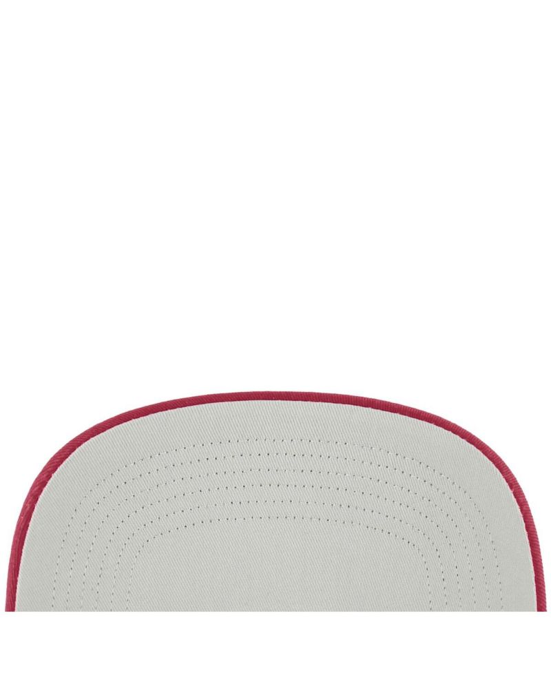 Men's White/Cardinal Arizona Cardinals Roscoe Two-Toned Hitch Adjustable Hat