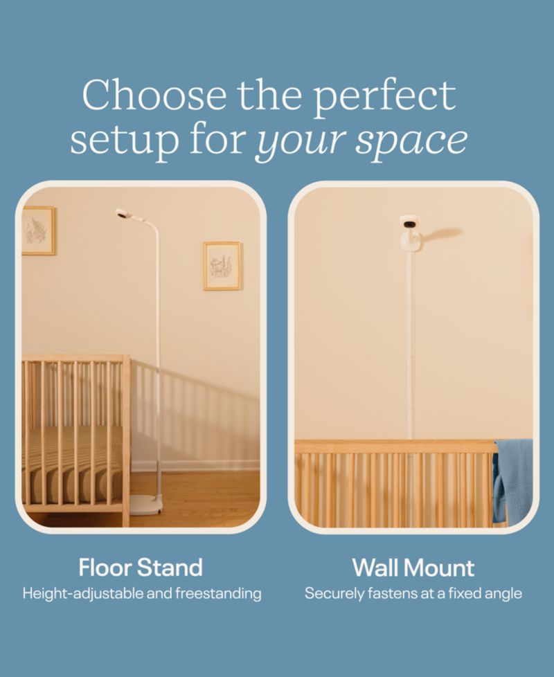 Pro Smart Baby Monitor and Wall Mount