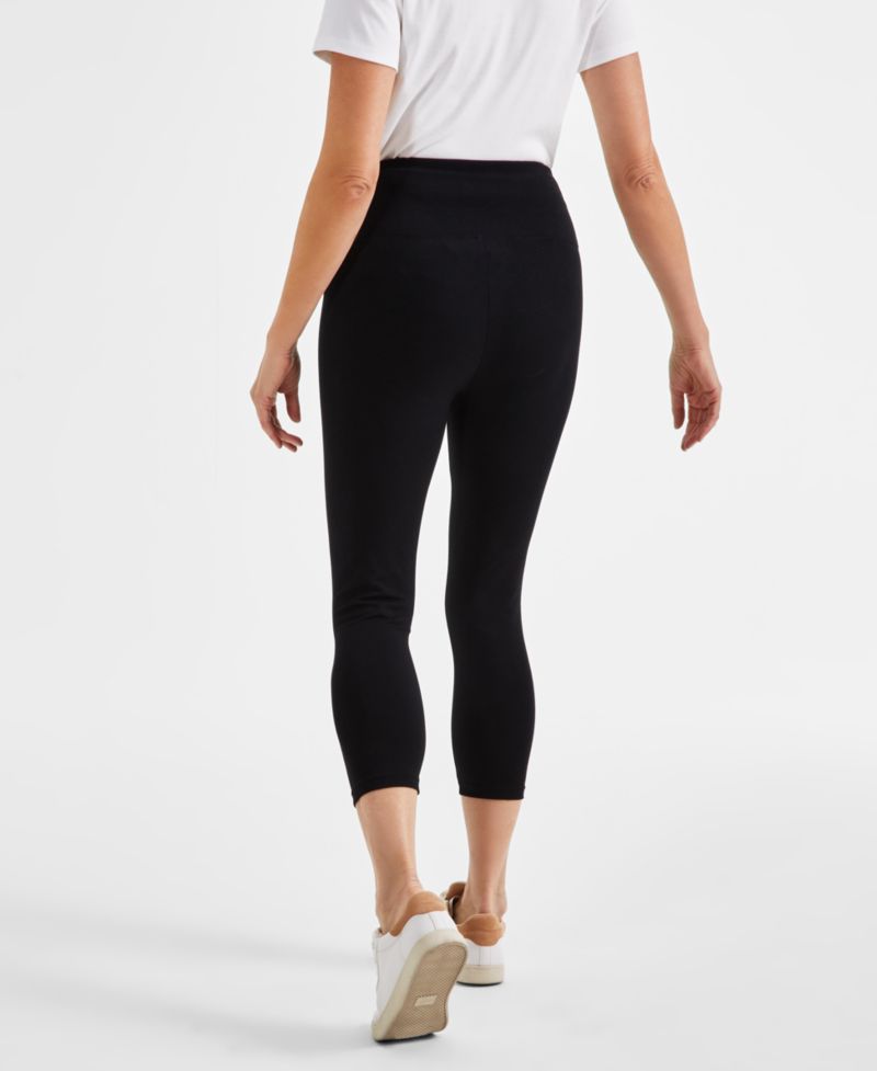 Petite High-Rise Cropped Leggings