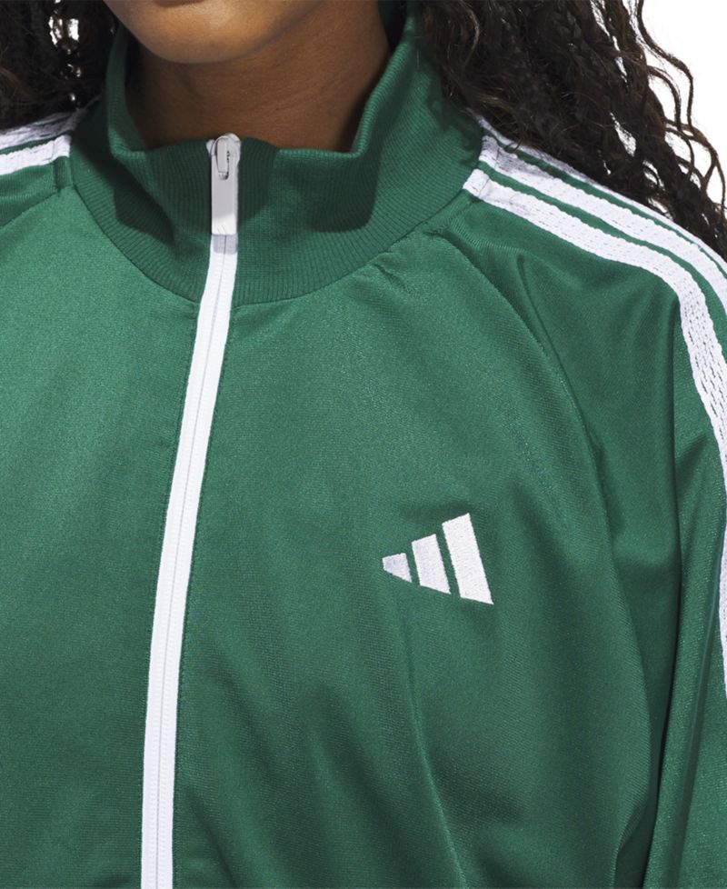 Women's Zip-Front Long-Sleeve Logo Track Jacket