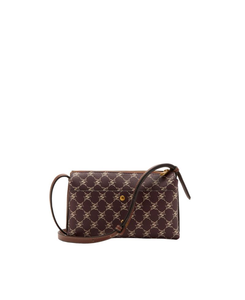 Women's Printed Logo Shoulder Bag