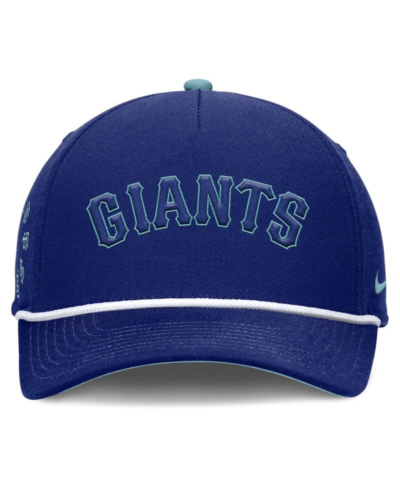 Men's Royal San Francisco Giants Father's Day Rise Adjustable Hat