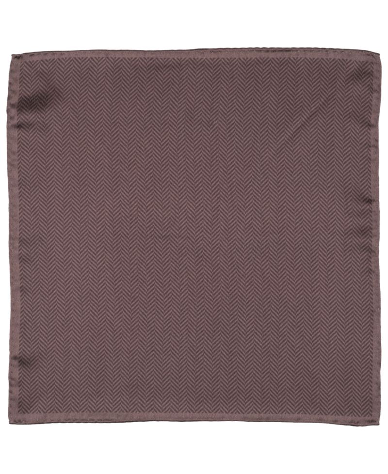 Men's Herringbone Pocket Square Tie