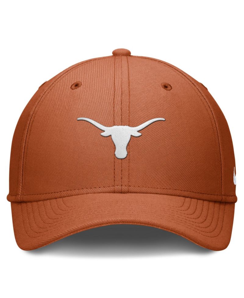 Men's Texas Orange Texas Longhorns Rise SwooshFlex Dri-FIT Hat