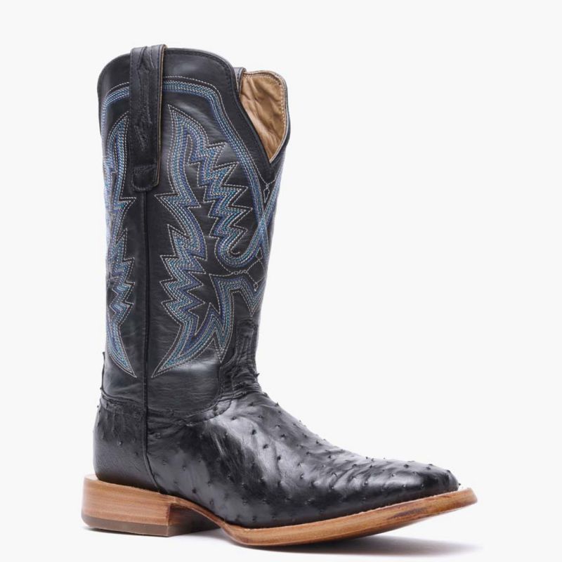 Men's PRCA Collection Full-Quill Ostrich Western Boot