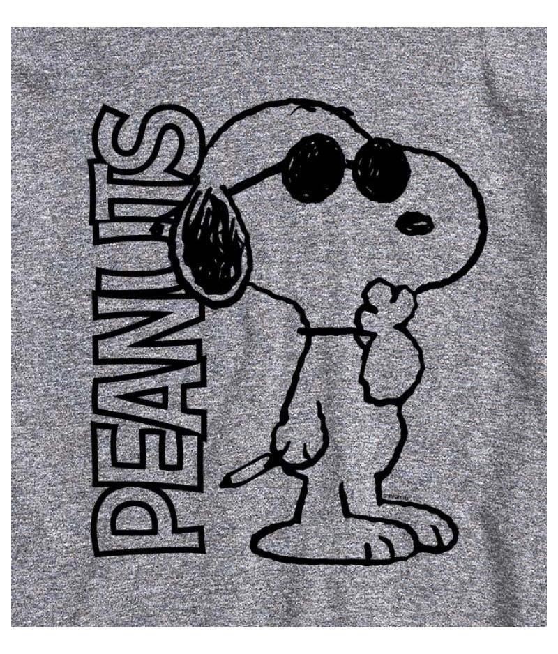 Hybrid Apparel Joe Cool Peanuts Logo Men's Short Sleeve Tee