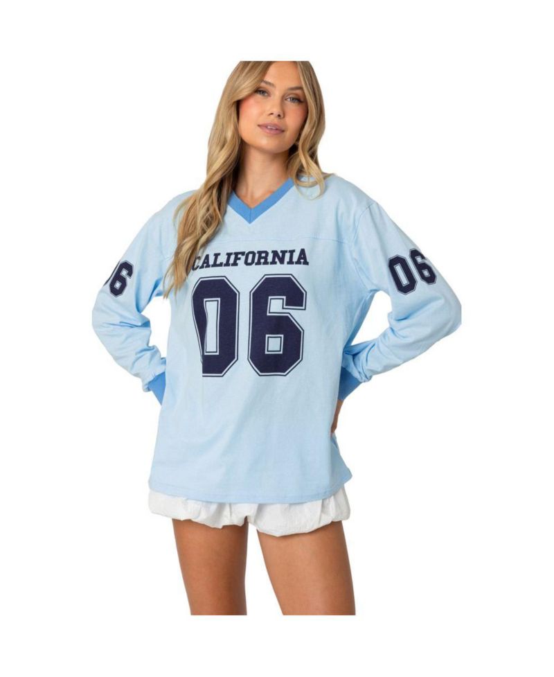 Women's 06 Oversized Long Sleeve T Shirt