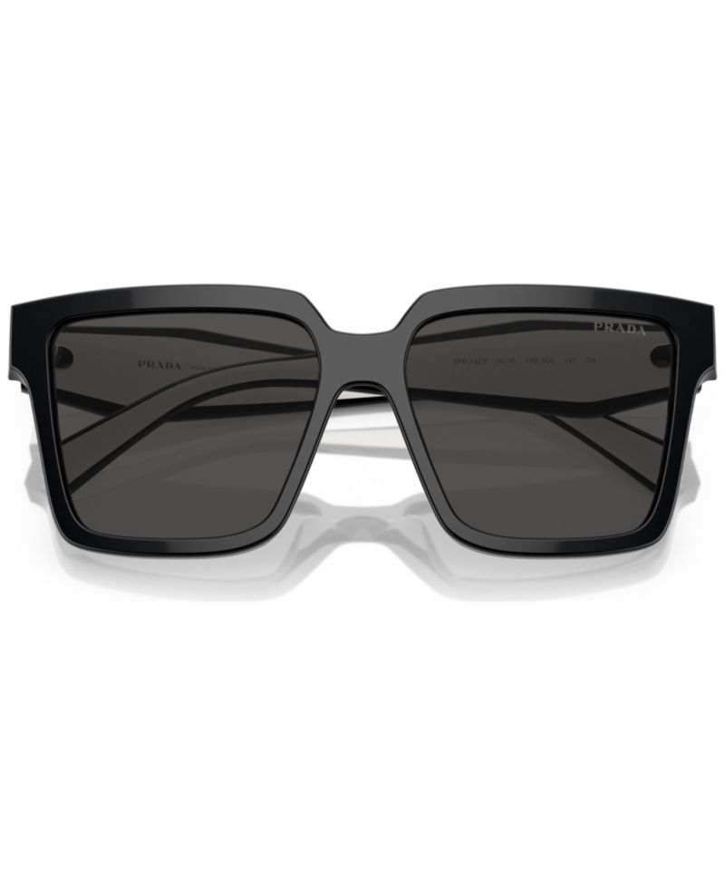 Oversized Low Bridge Women's Sunglasses, PR 24ZSF