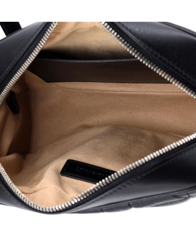 GG Marmont Mixed-Matelasse Leather Crossbody Shoulder Bag, 9"W x 5.5"H x 3"D