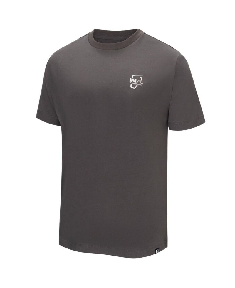 Men's Gray WM Phoenix Open Cactus T-Shirt