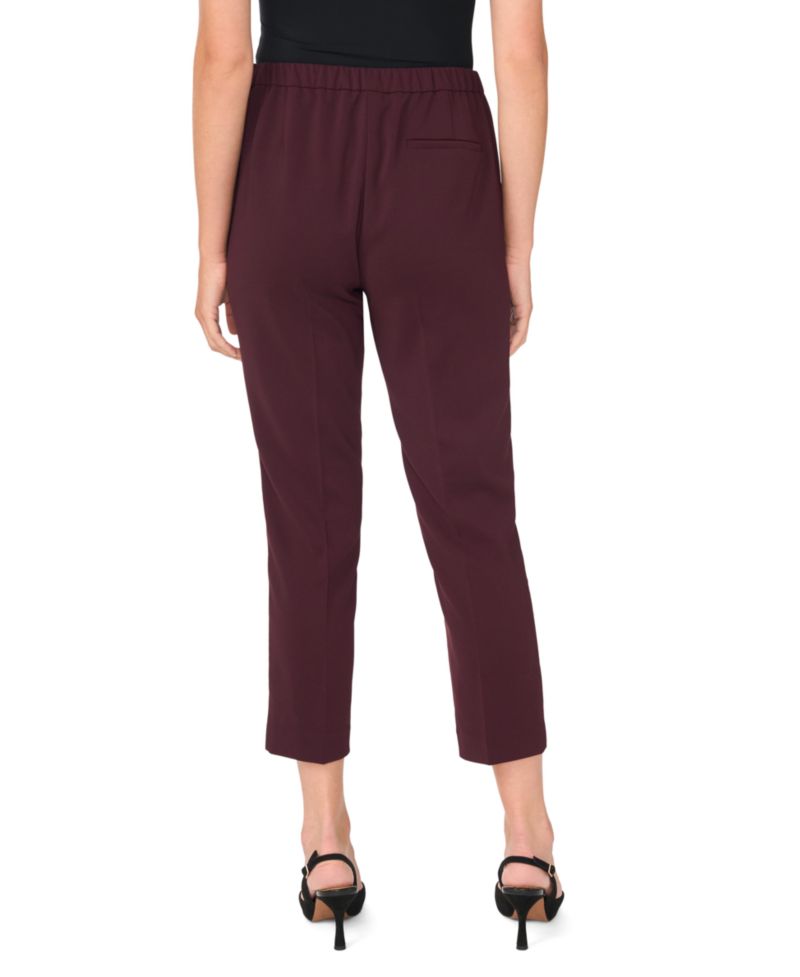 Women's High-Rise Pull-On Cropped Pants