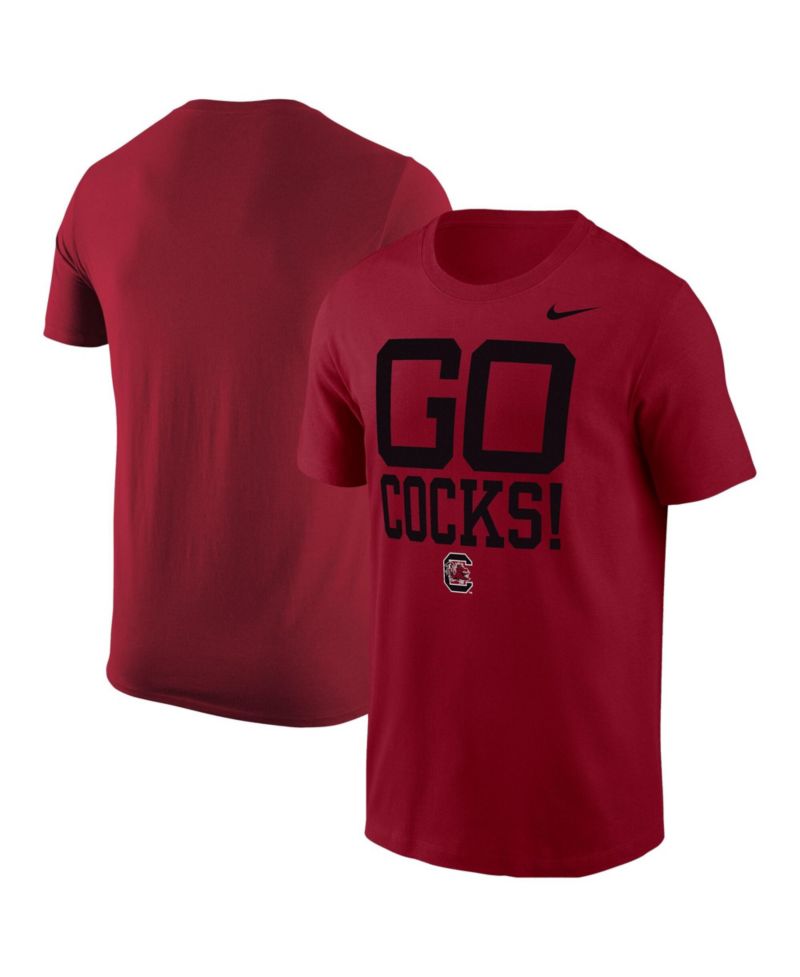 Men's Garnet South Carolina Gamecocks Go Cocks T-Shirt