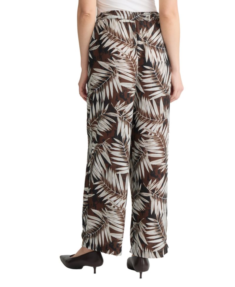 Women's Mid-Rise Wide-Leg Pants