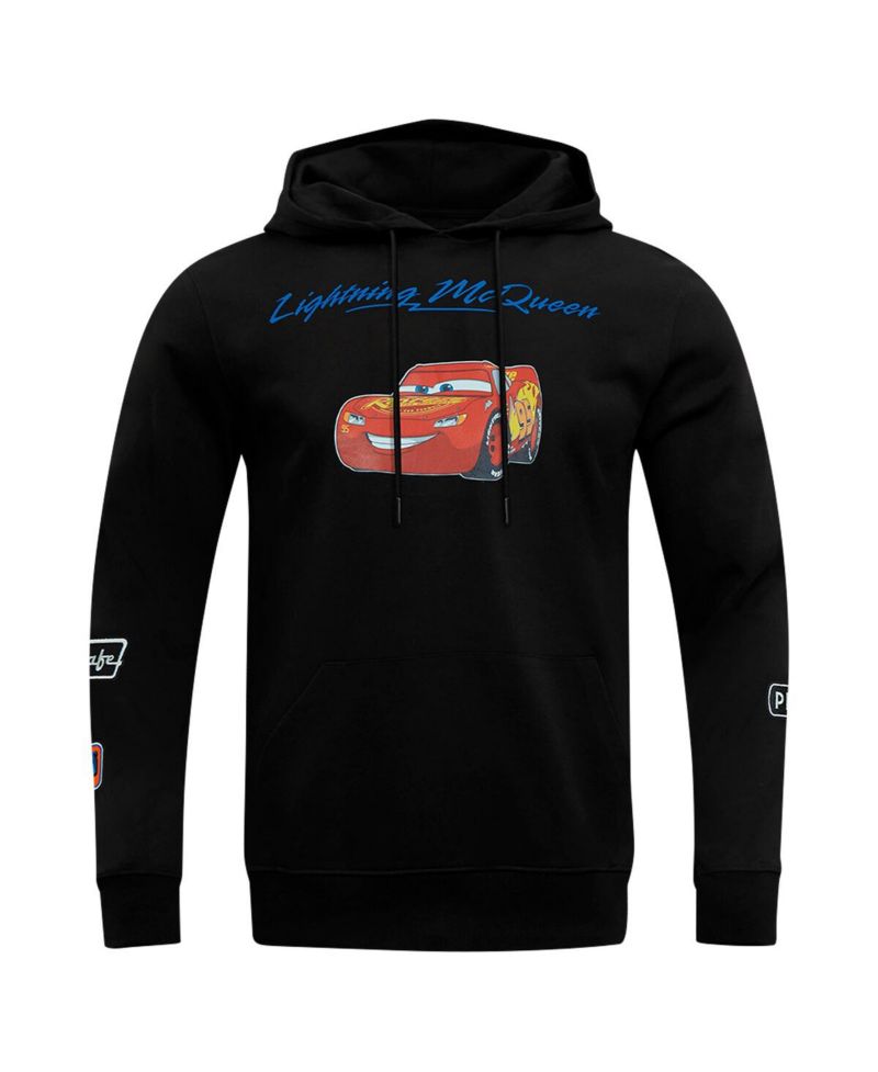 Men's Black Cars Radiator Pullover Hoodie