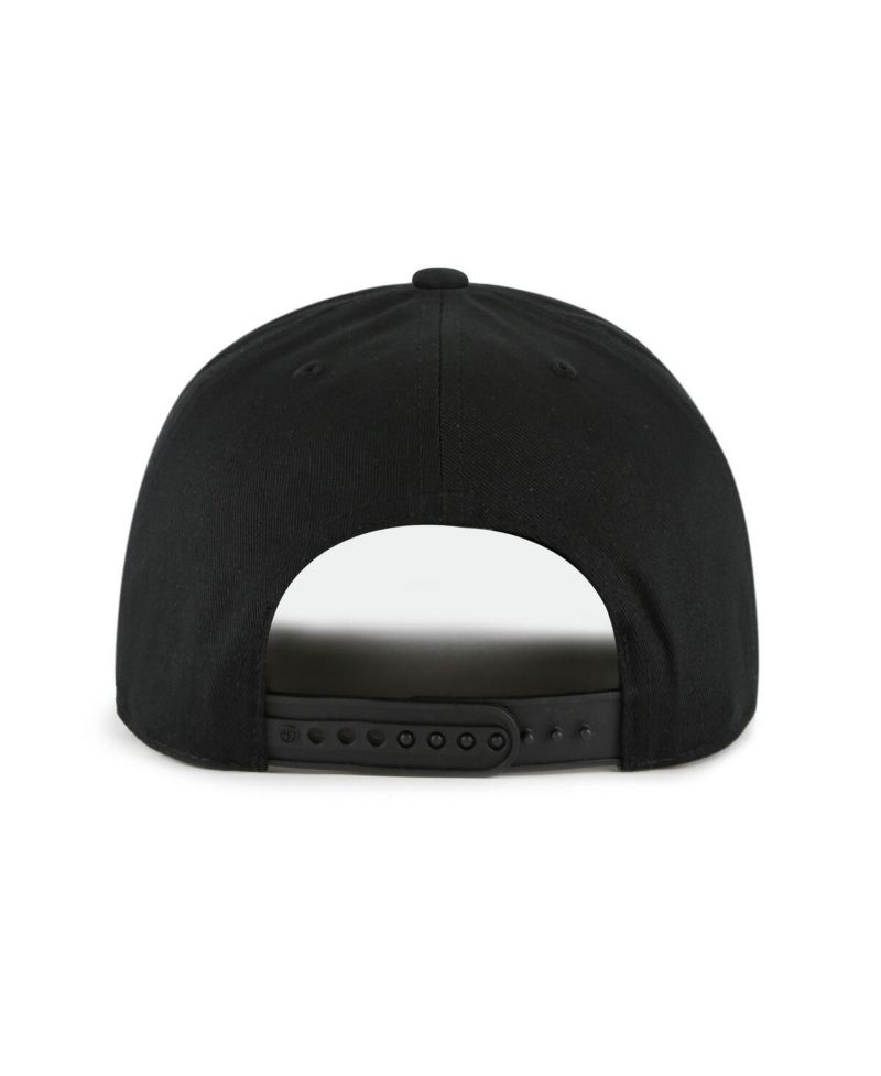 Men's Black Minnesota Vikings Hitch Adjustable Hat