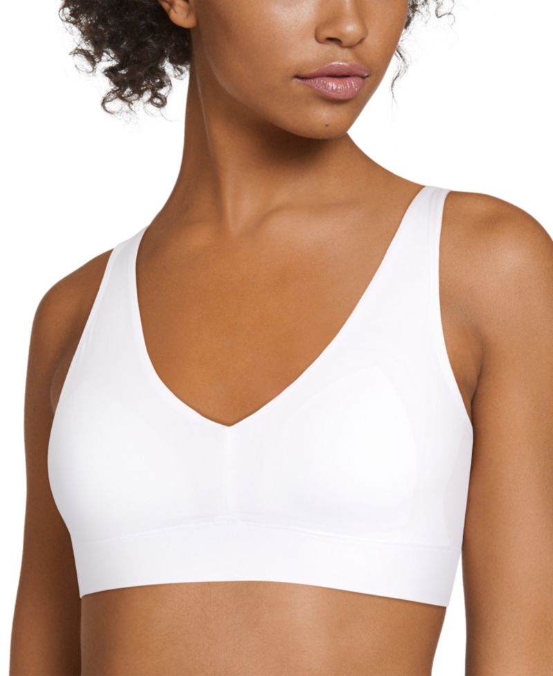 Women's Solid Seam-Free Smooth Light Support Bralette 3044