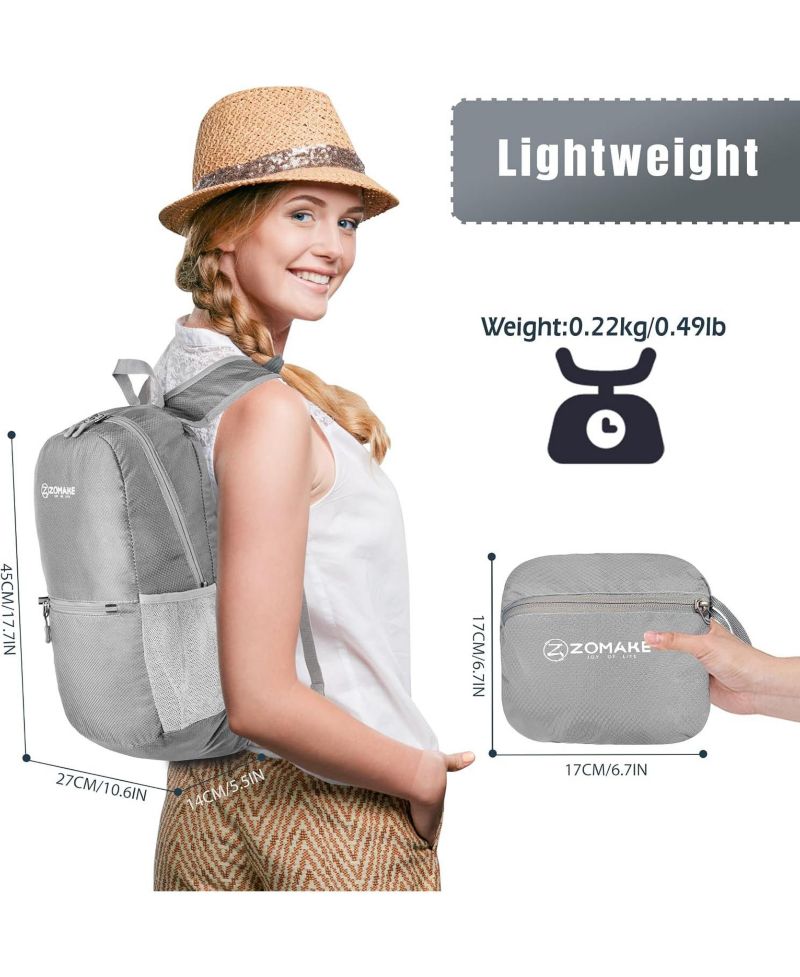 Ultra Lightweight Hiking Backpack 20L, Packable Small Backpacks Water Resistant Daypack for Women Men