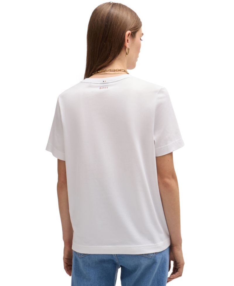 BOSS by Women’s Relaxed-Fit T-Shirt