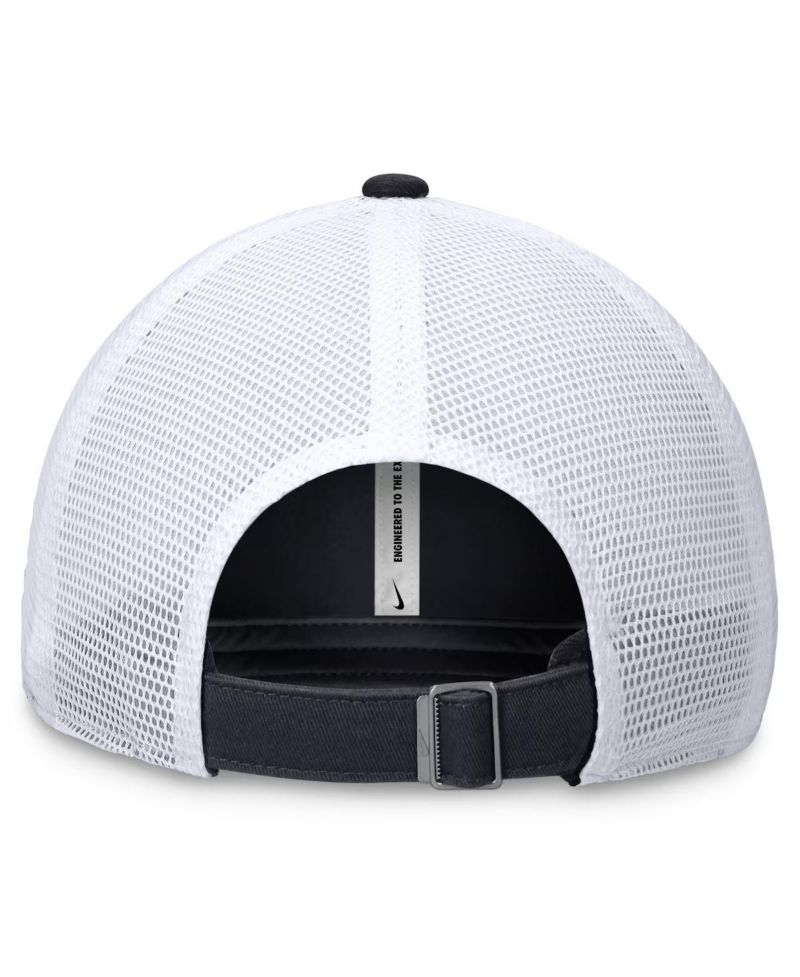 Men's Navy Detroit Tigers Evergreen Club Trucker Adjustable Hat