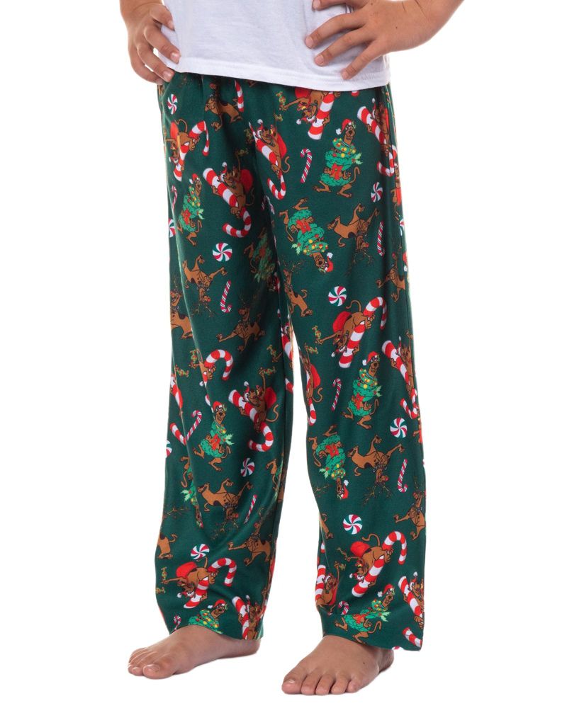 Boys' 4-20 Candy Cane Christmas Tree Reindeer Pajama Pants