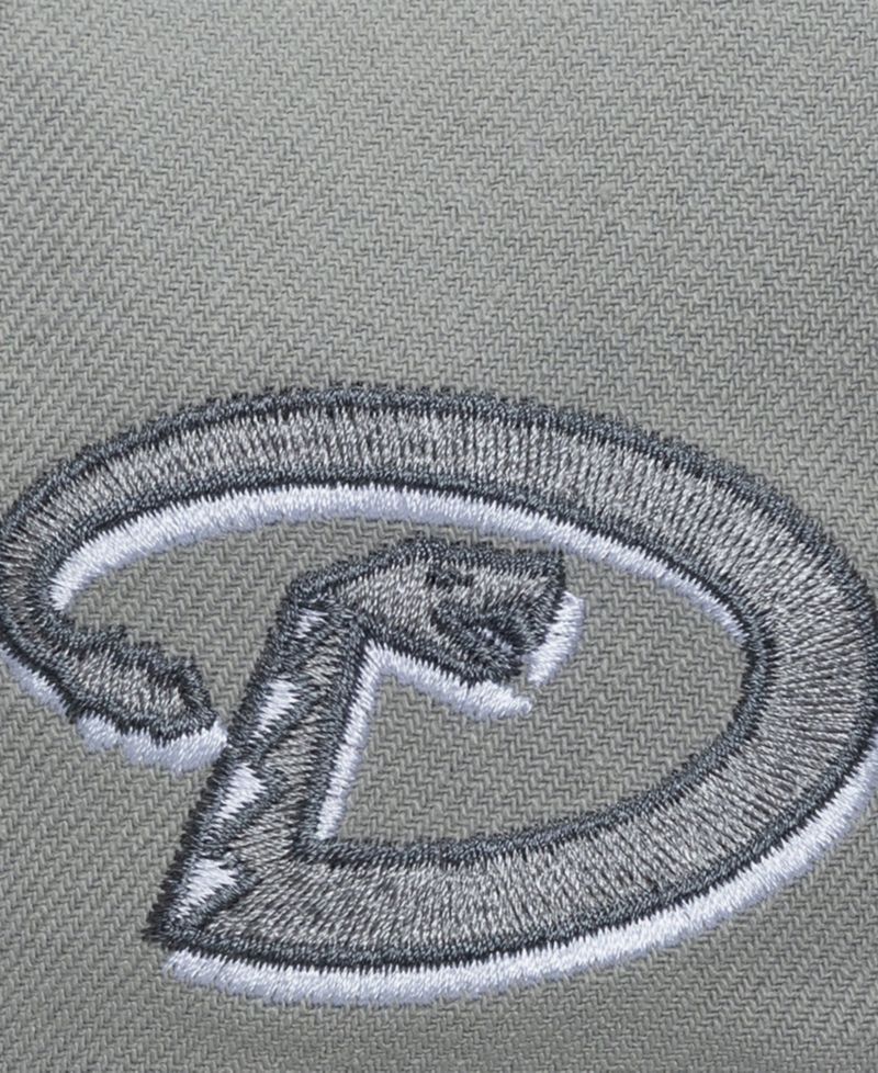 Men's Gray Arizona Diamondbacks Cooperstown Thunderstorm Head Coach Pro-Crown Adjustable Hat