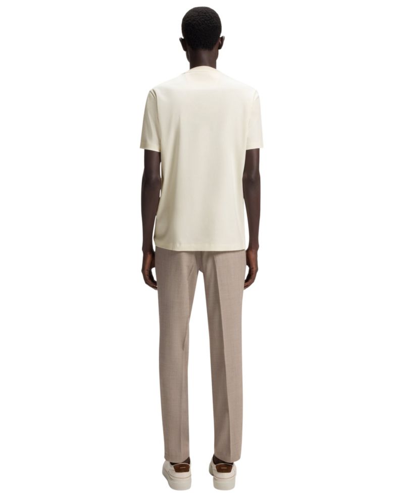Men's Mercerized-Cotton Regular-Fit T-Shirt